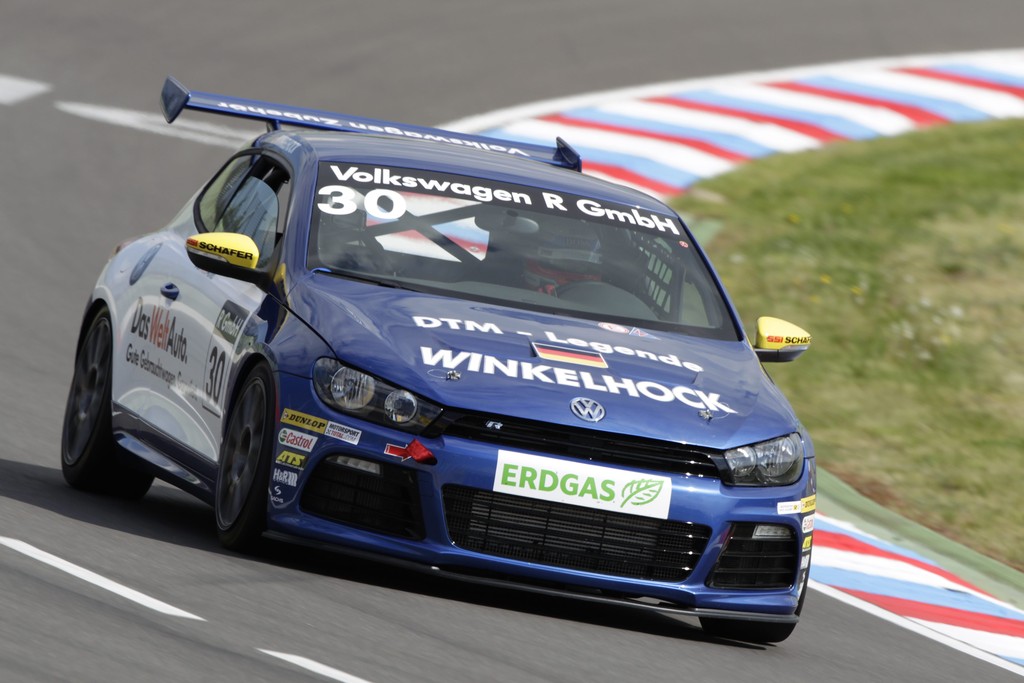 Markus startet nochmal im VW Scirocco R-Cup