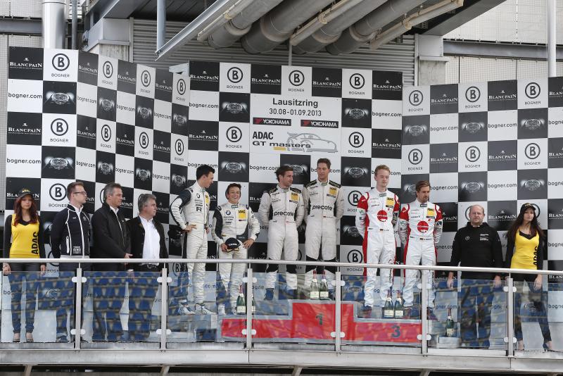 Podium am EuroSpeedway