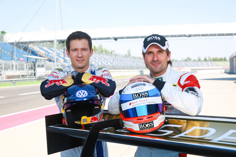 Mit dem Weltmeister am Lausitzring